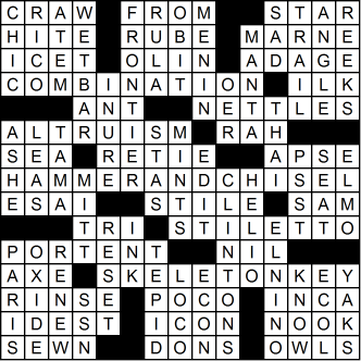 People Magazine Crossword Puzzles Printable on Puzzle Solution   Reset Puzzle
