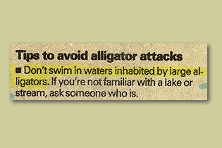 Avoid Alligators